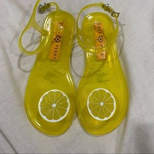 Katy perry jelly lemon sandals